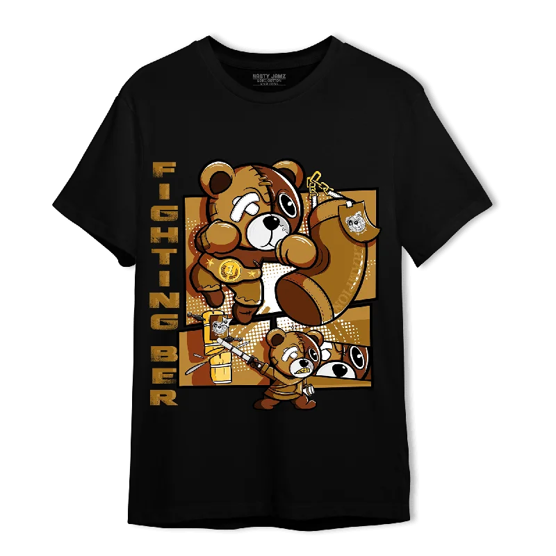 NastyJamz Wheat 13s T Shirt Match BER Fighting Boxing